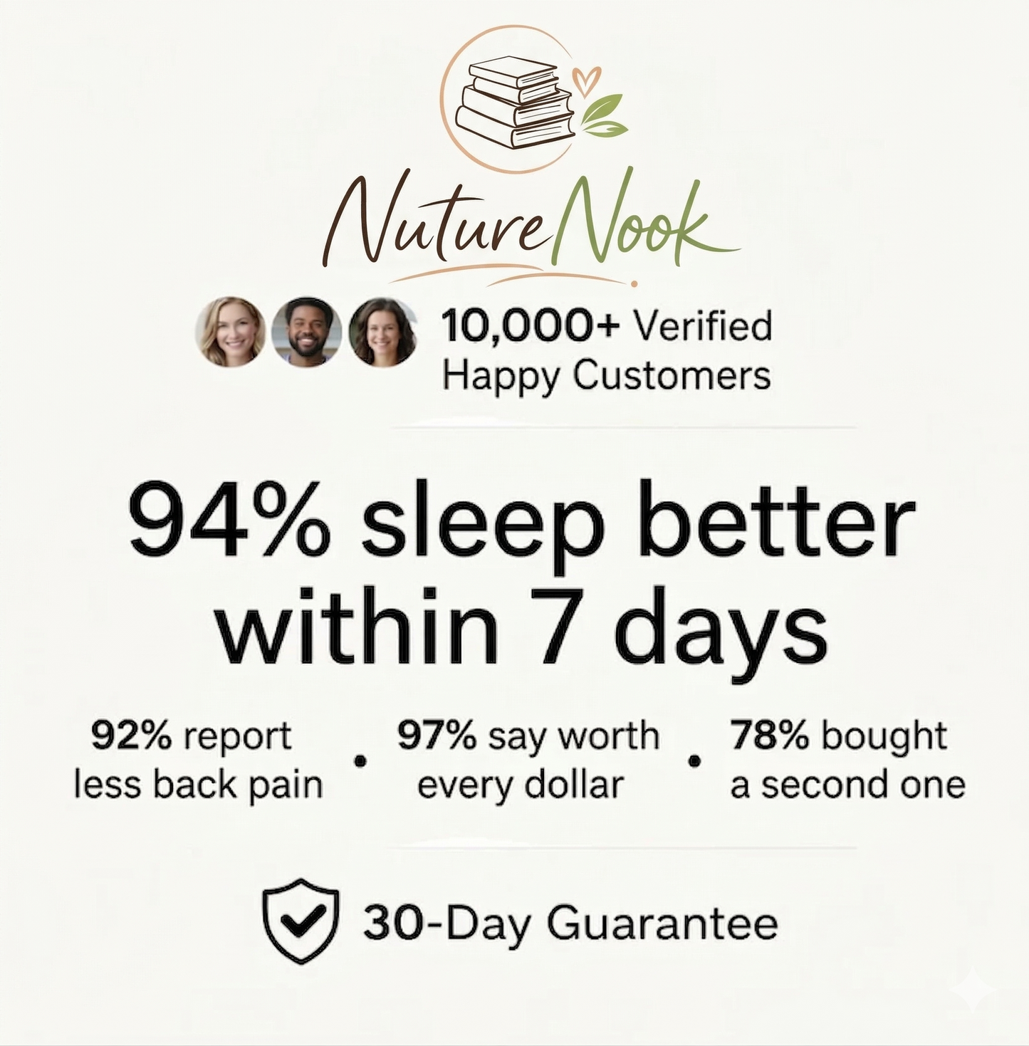 NutureNook™ - Upright Pillow